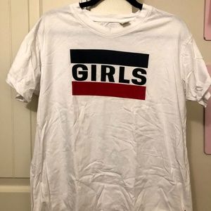 "GIRLS" Levi t-shirt